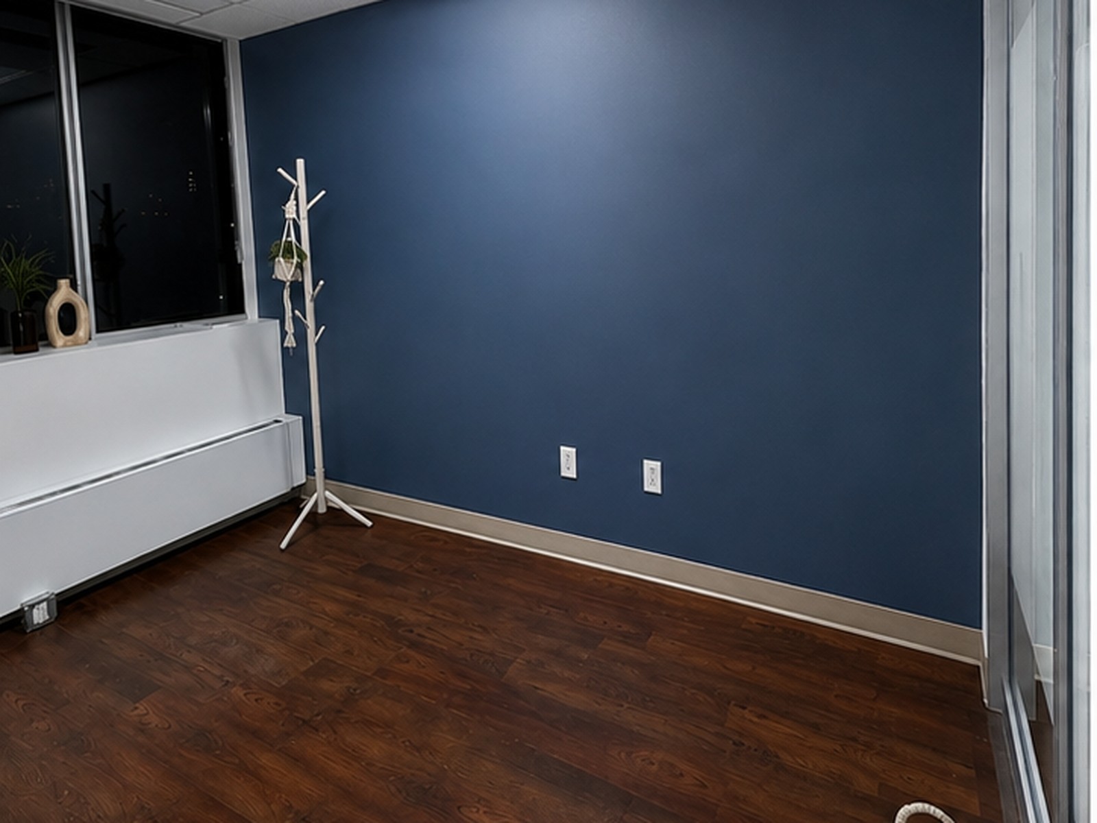 Limewash Office Redesign before