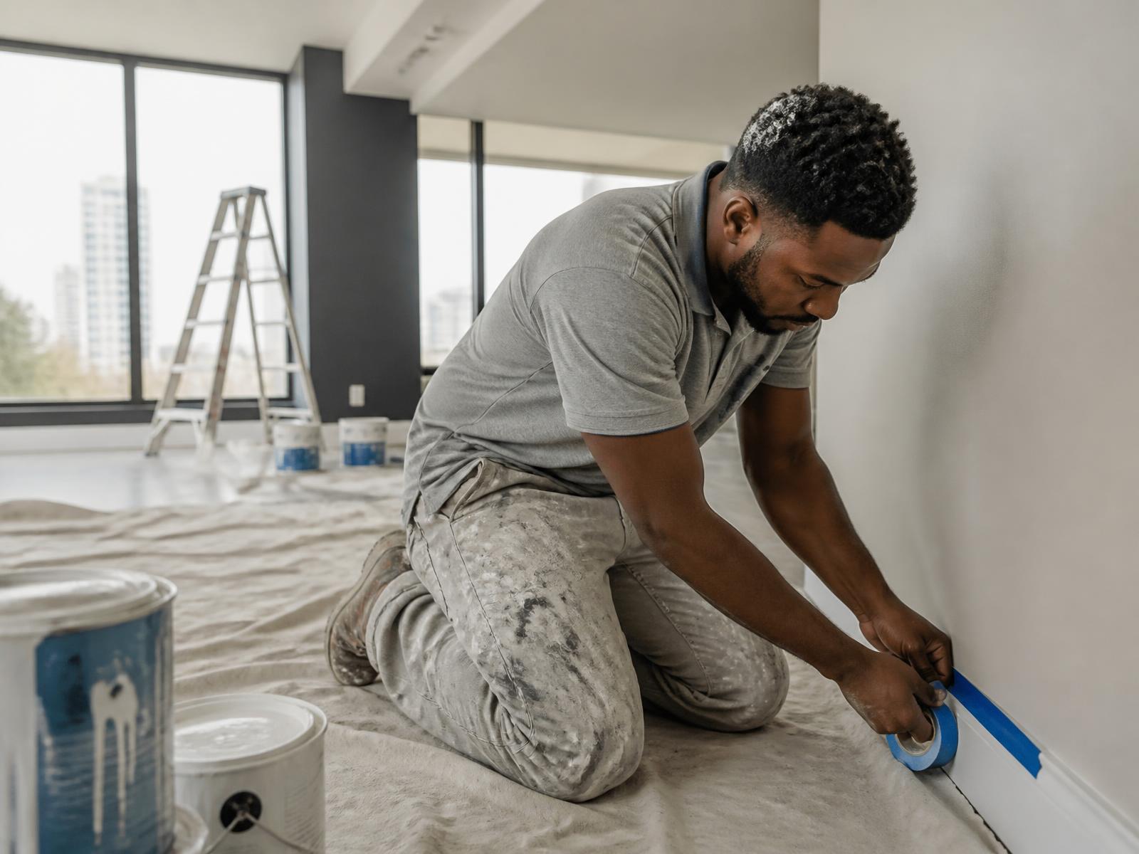 Modern Condo Repaint during